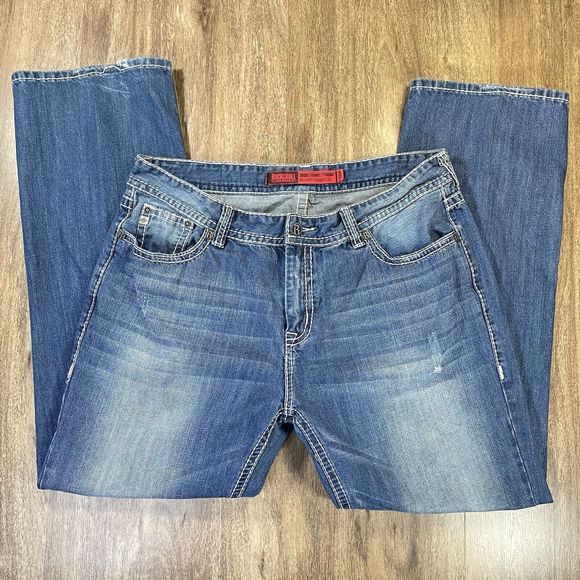 Rock and Roll Cowboy Jeans Rock And Roll Jeans Mens 4x34 Blue